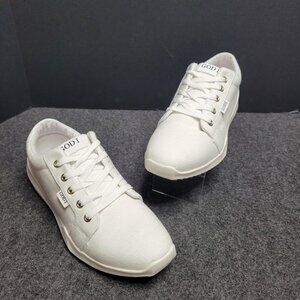NWOB GODI CCCXIII Edsel Low Top Sneakers White Men Sz 11